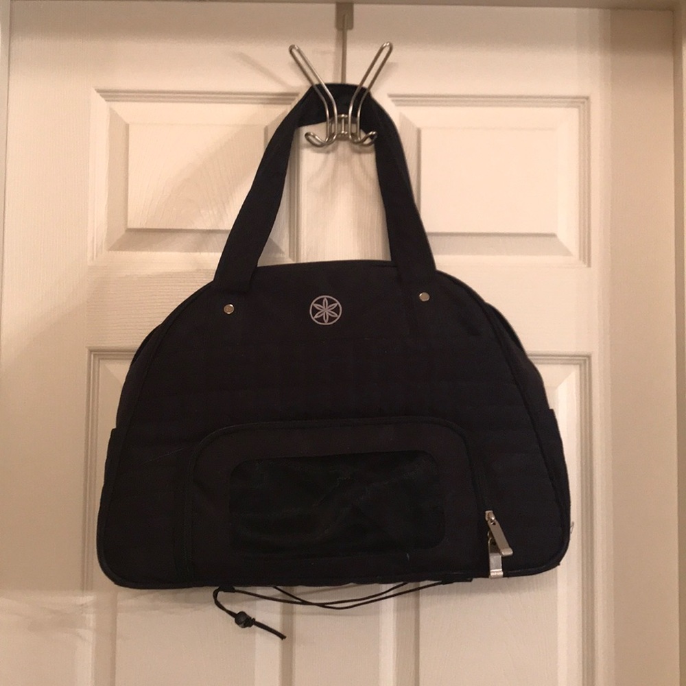 Black gym bag